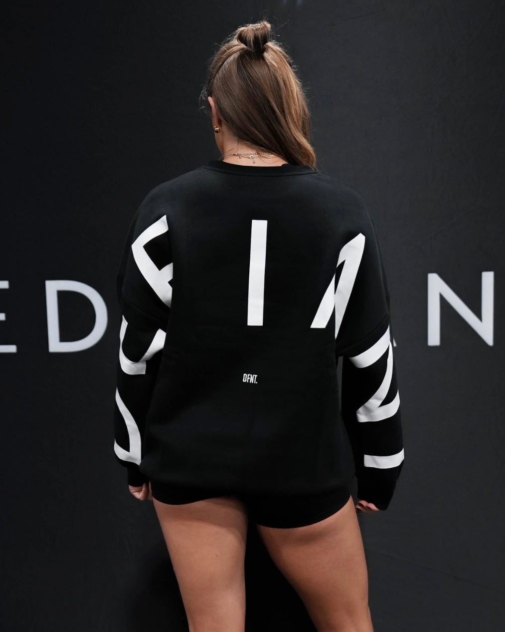 DFNT. - Oversized Eternity Crewneck