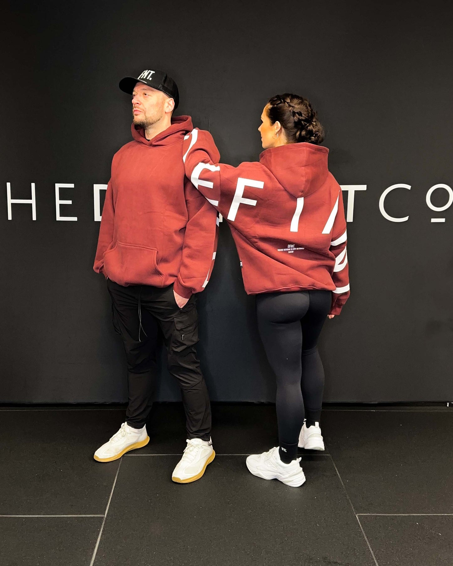 DFNT. - Oversized Eternity Hoodie