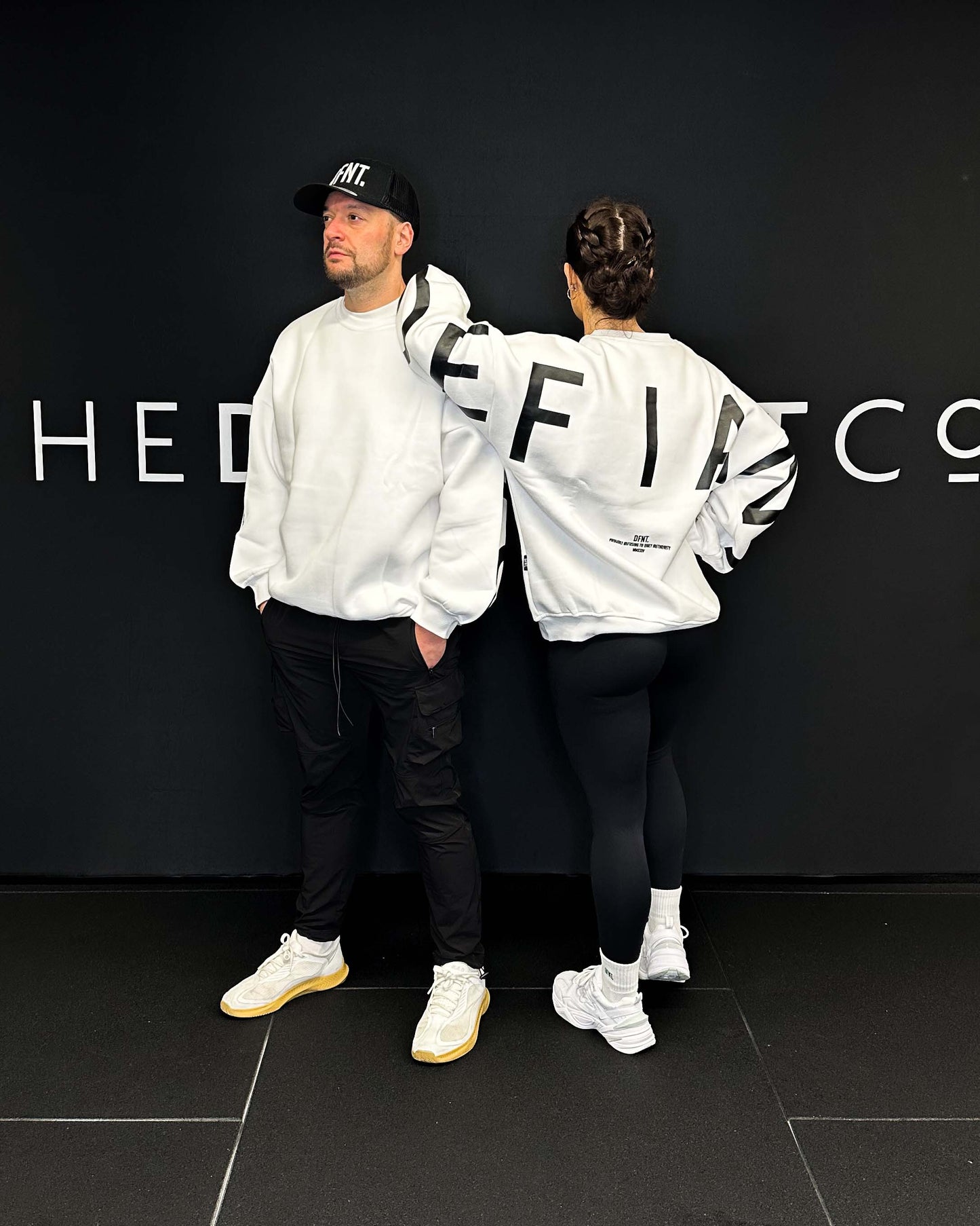 DFNT. - Oversized Eternity Crewneck