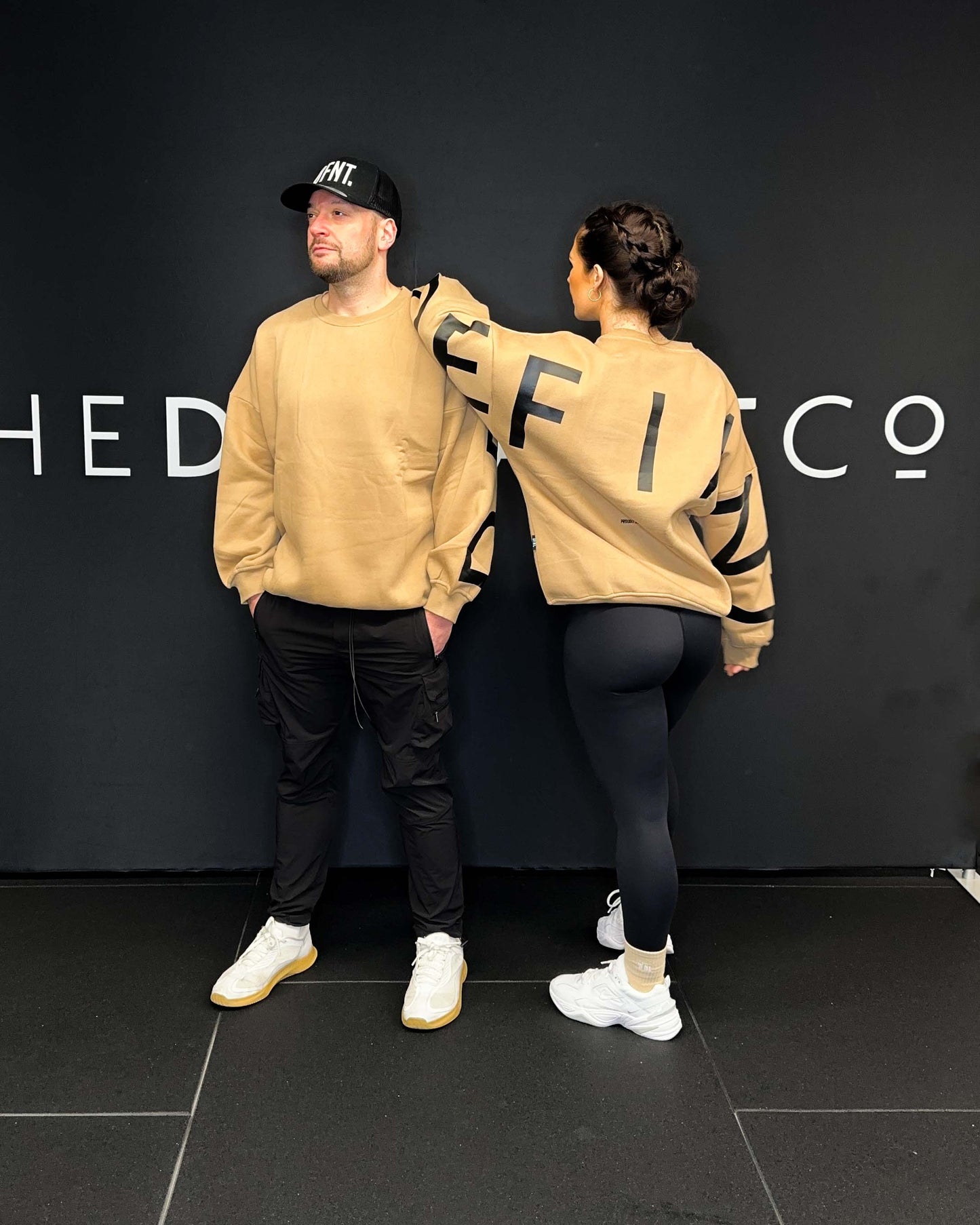 DFNT. - Oversized Eternity Crewneck