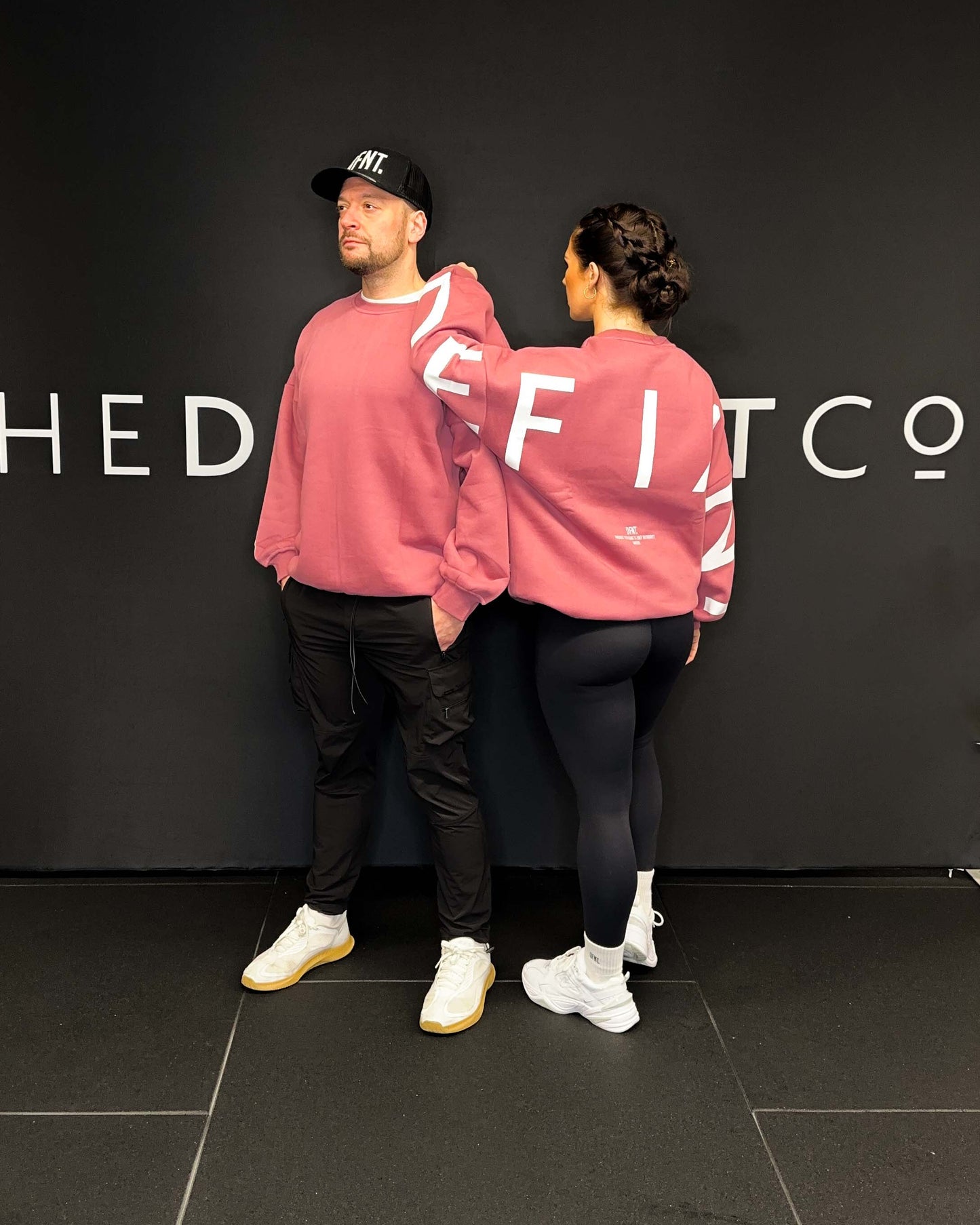 DFNT. - Oversized Eternity Crewneck