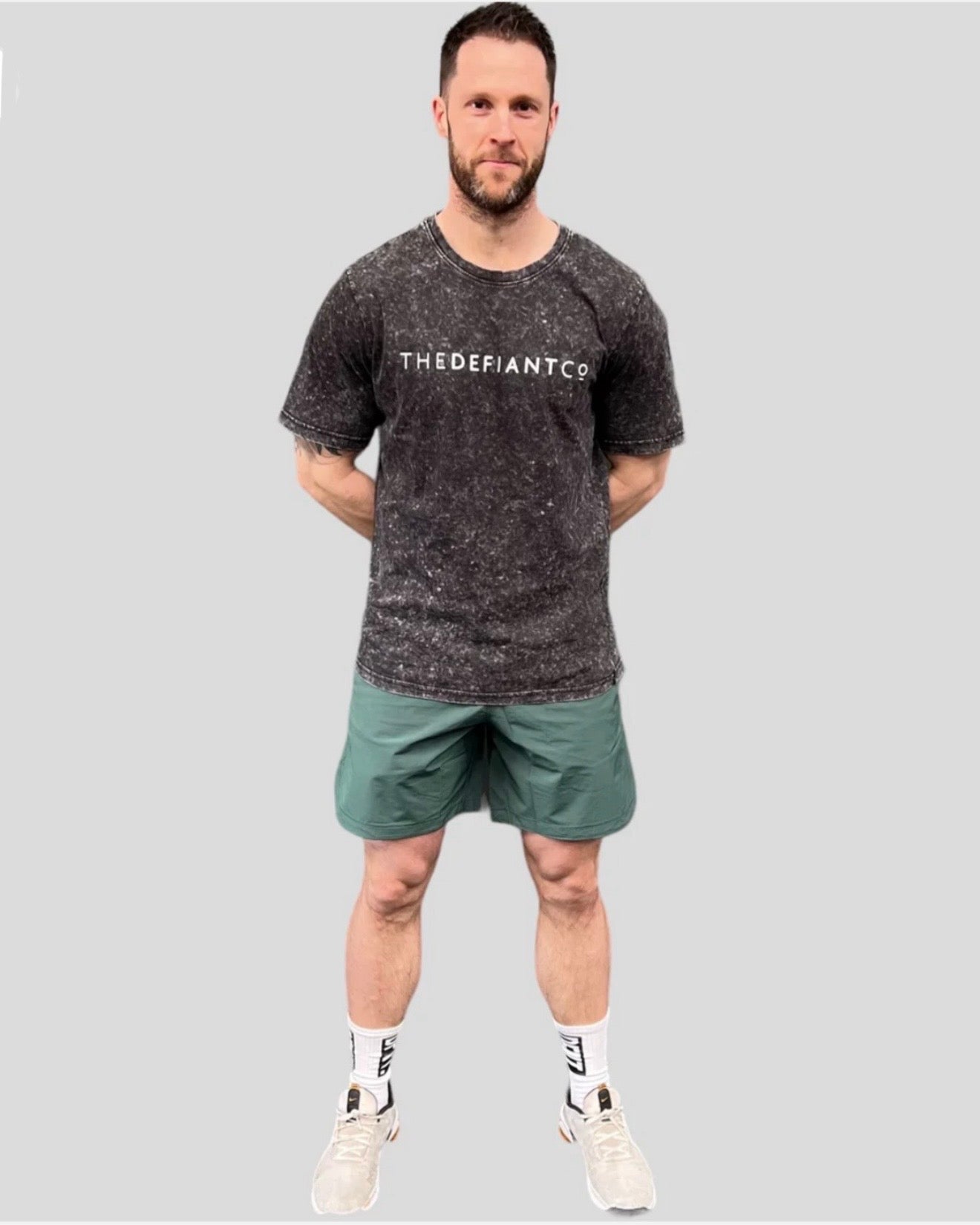 The Defiant Co - Acid Wash T-Shirt