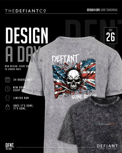 Design-A-Day #26 - Relaxed Acid Wash Tee