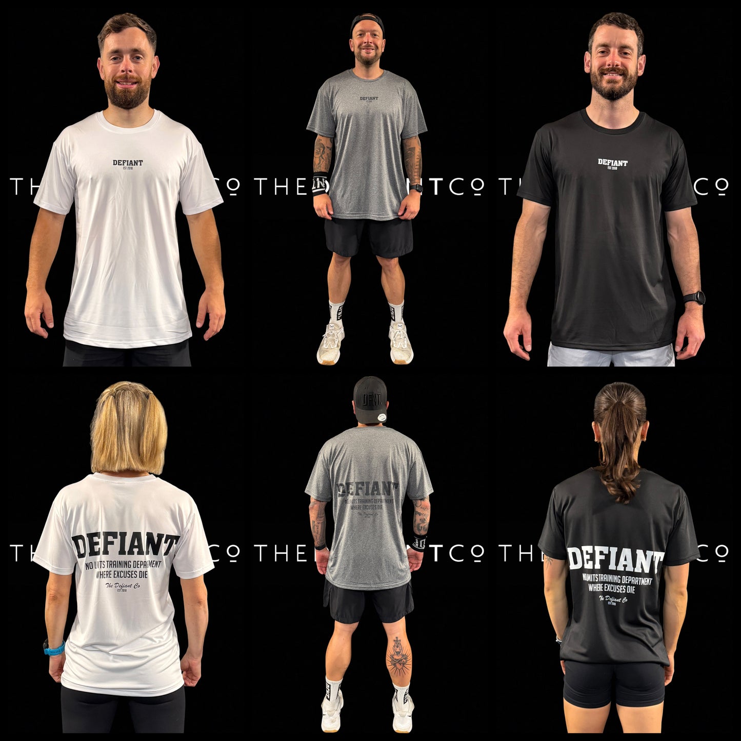 The Defiant Co - Performance Tee